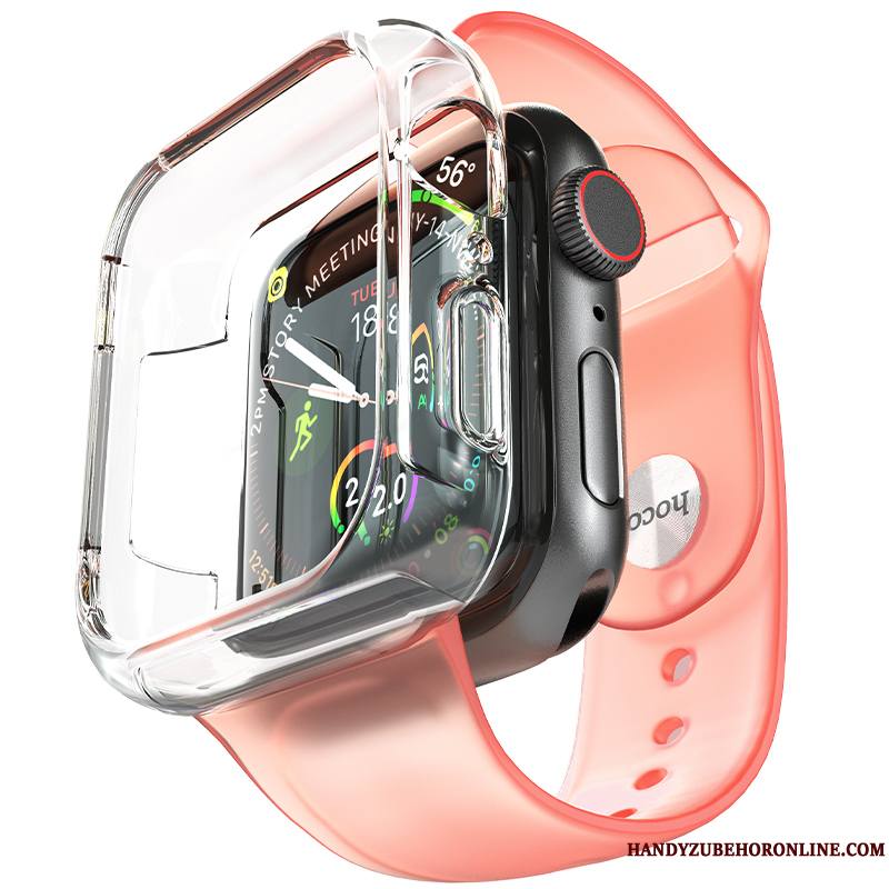 Apple Watch Series 1 Coque Tout Compris Étui Gris Fluide Doux Placage Protection Silicone