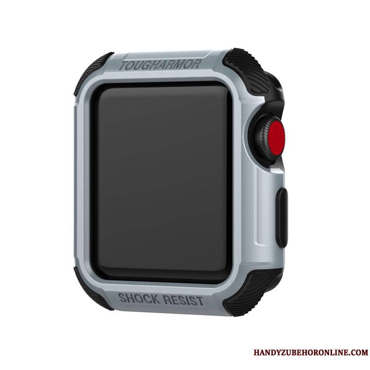 Apple Watch Series 1 Noir Coque Gris Étui Protection