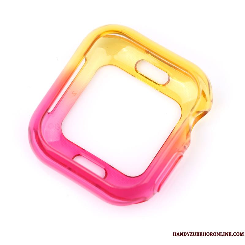 Apple Watch Series 1 Protection Personnalité Coque Incassable Dégradé Transparent Bleu