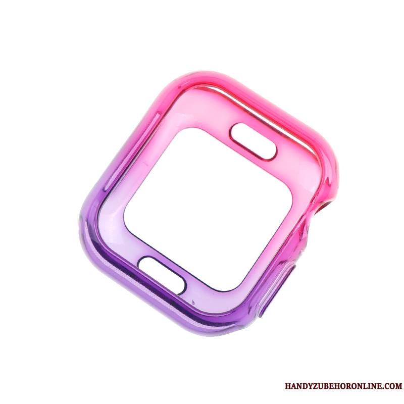 Apple Watch Series 1 Protection Personnalité Coque Incassable Dégradé Transparent Bleu