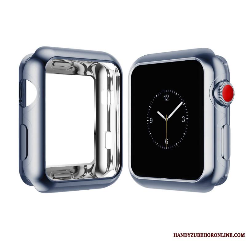 Apple Watch Series 1 Étui Protection Blanc Coque Placage Jours