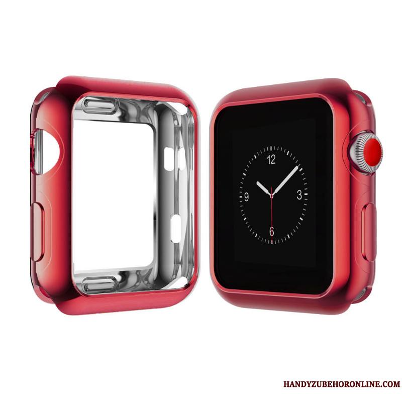 Apple Watch Series 1 Étui Protection Blanc Coque Placage Jours