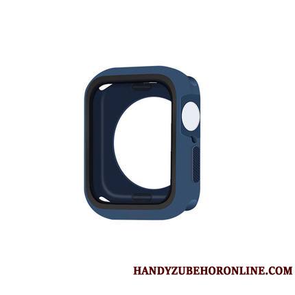 Apple Watch Series 2 Bicolore Étui Coque Noir Silicone Fluide Doux Créatif