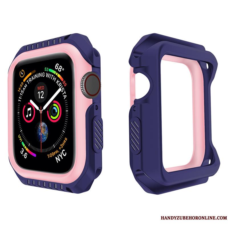 Apple Watch Series 2 Incassable Protection Violet Fluide Doux Étui Silicone Coque