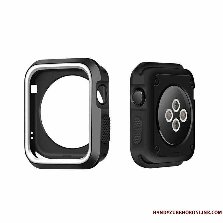 Apple Watch Series 2 Noir Fluide Doux Étui Coque