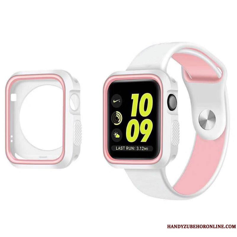 Apple Watch Series 2 Noir Fluide Doux Étui Coque