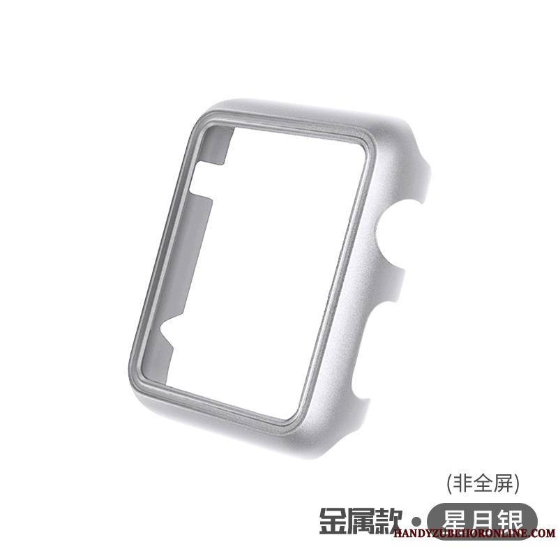 Apple Watch Series 2 Tout Compris Métal Protection Jours Coque Placage Transparent