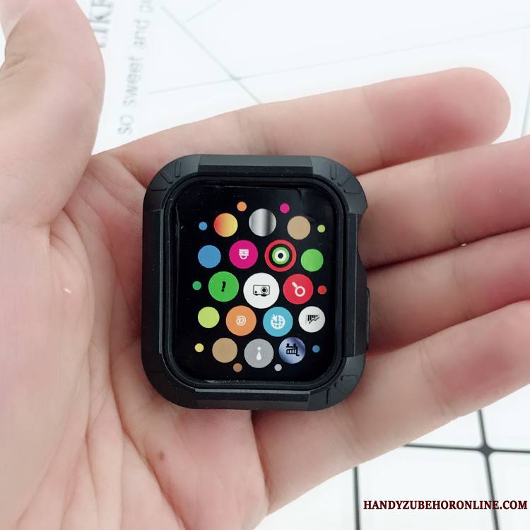 Apple Watch Series 2 Tout Compris Silicone Fluide Doux Coque Rouge Étui Incassable