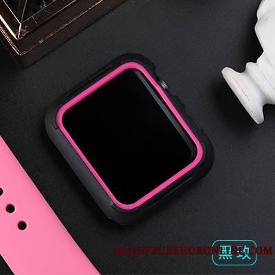 Apple Watch Series 3 Coque Fluide Doux Sac Sport Silicone Incassable Étui