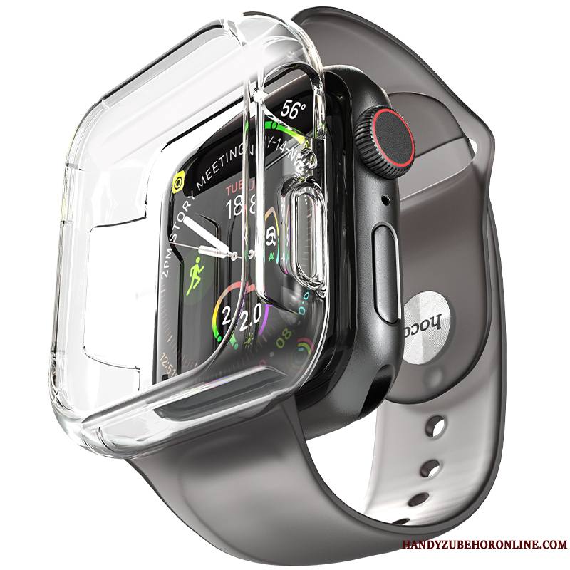 Apple Watch Series 3 Coque Fluide Doux Tout Compris Tendance Silicone Étui Rose Accessoires