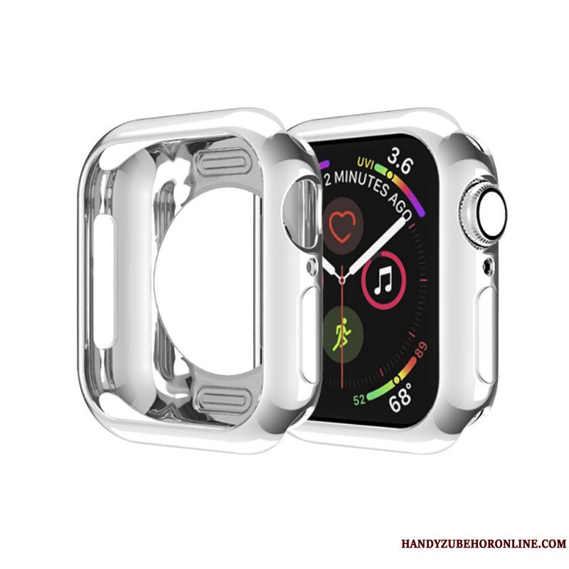 Apple Watch Series 3 Coque Silicone Or Étui Fluide Doux Membrane Très Mince Protection