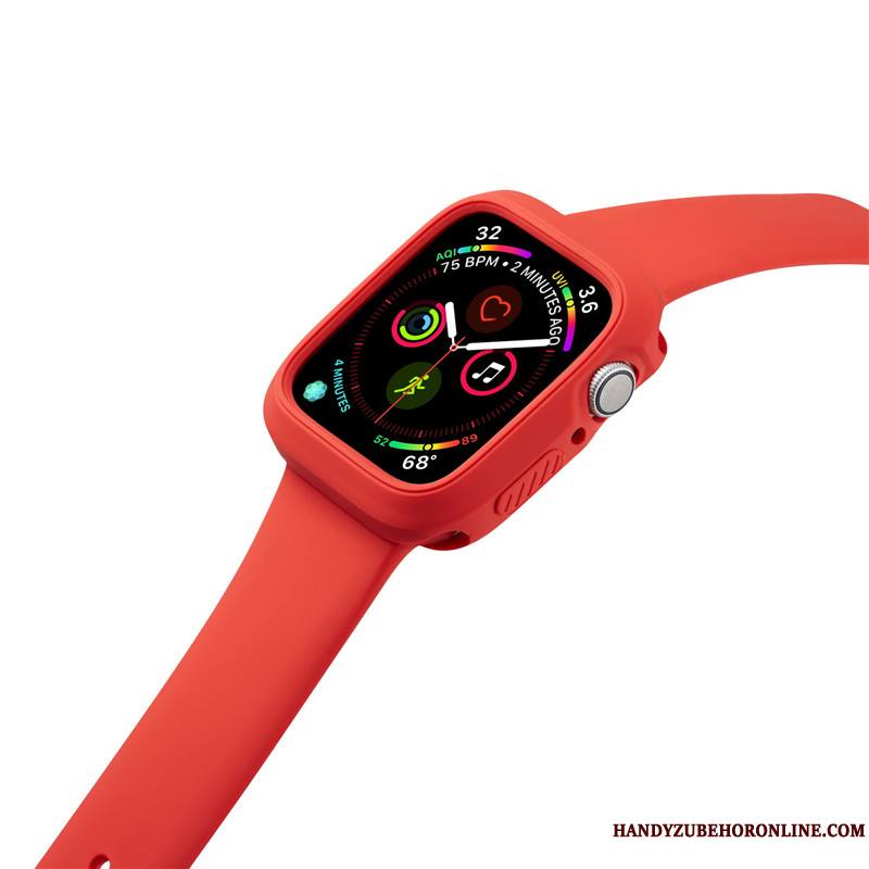 Apple Watch Series 3 Orange Sport Coque Incassable Silicone