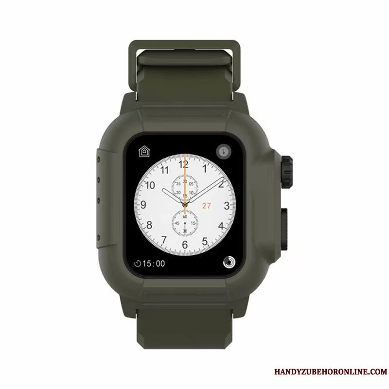Apple Watch Series 3 Protection Tendance Running Noir Étui Coque Imperméable