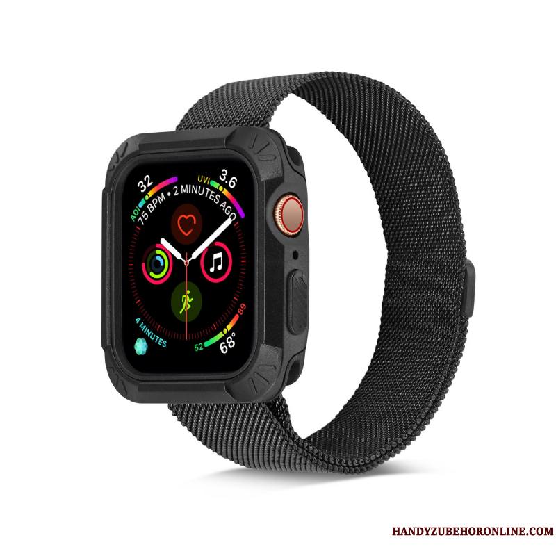 Apple Watch Series 4 Coque Fluide Doux Blanc Jours Légère Tout Compris Silicone Accessoires