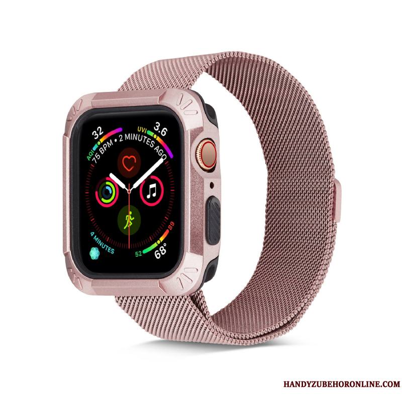 Apple Watch Series 4 Coque Fluide Doux Blanc Jours Légère Tout Compris Silicone Accessoires