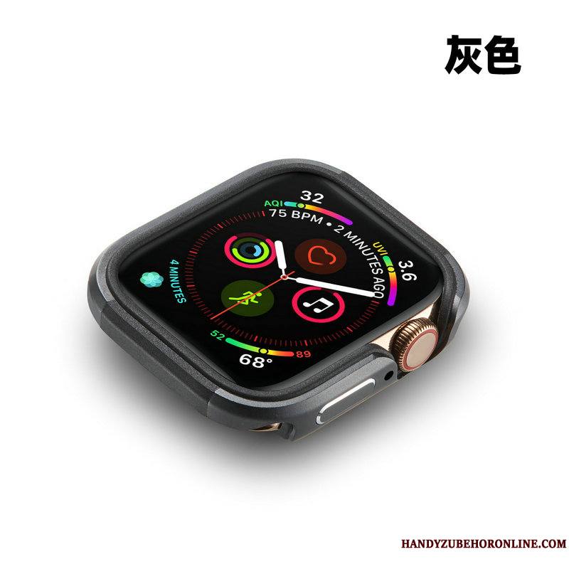 Apple Watch Series 4 Incassable Coque Protection Border Métal