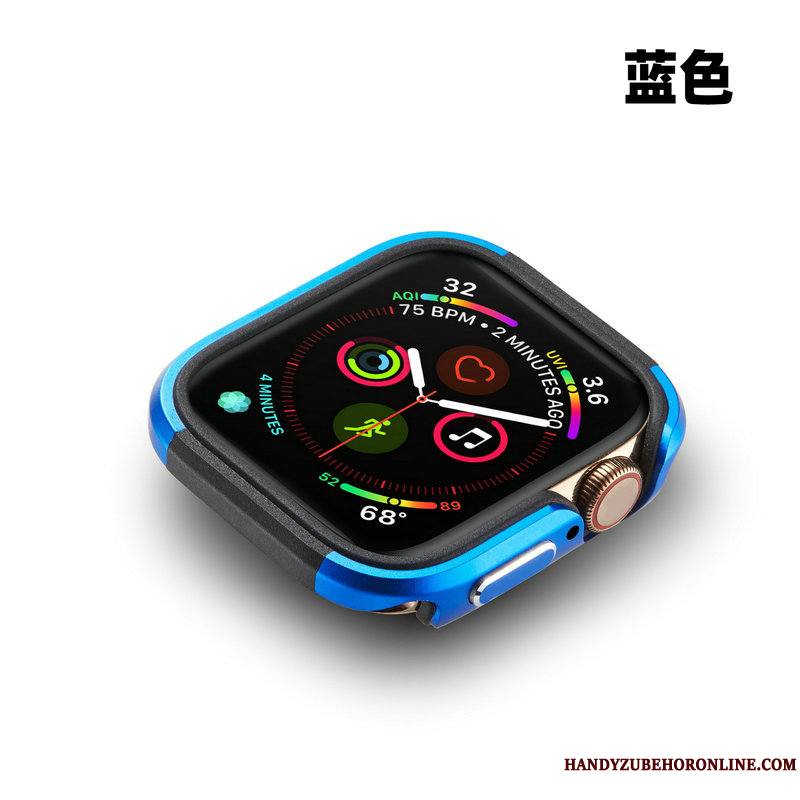 Apple Watch Series 4 Incassable Coque Protection Border Métal