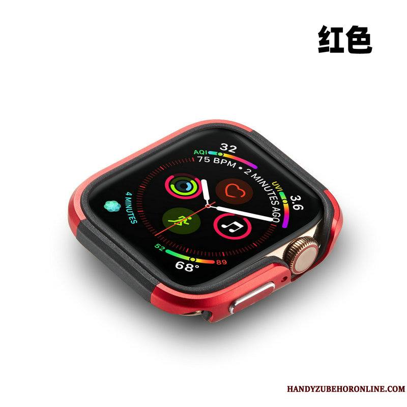 Apple Watch Series 4 Incassable Coque Protection Border Métal