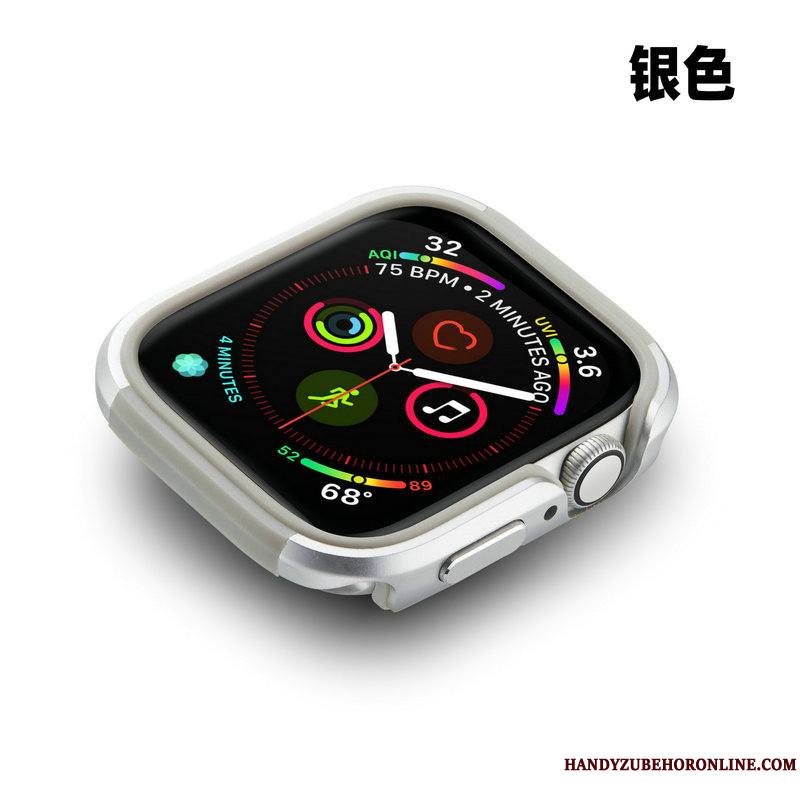 Apple Watch Series 4 Incassable Coque Protection Border Métal