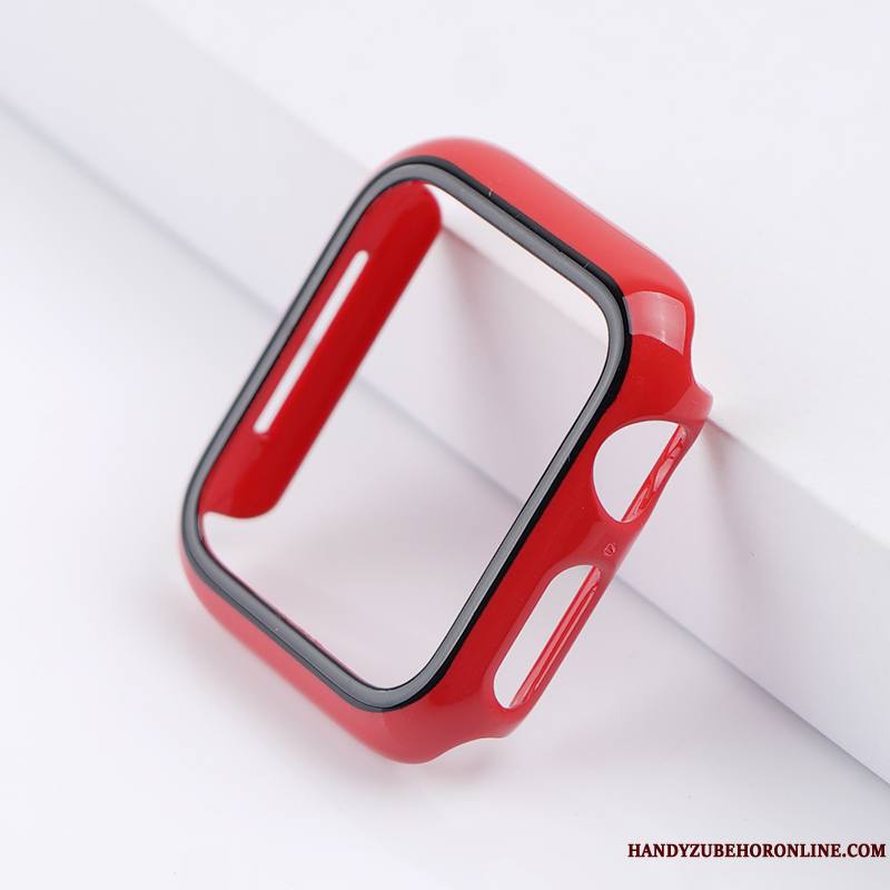 Apple Watch Series 4 Jours Blanc Protection Bicolore Coque Sac Étui