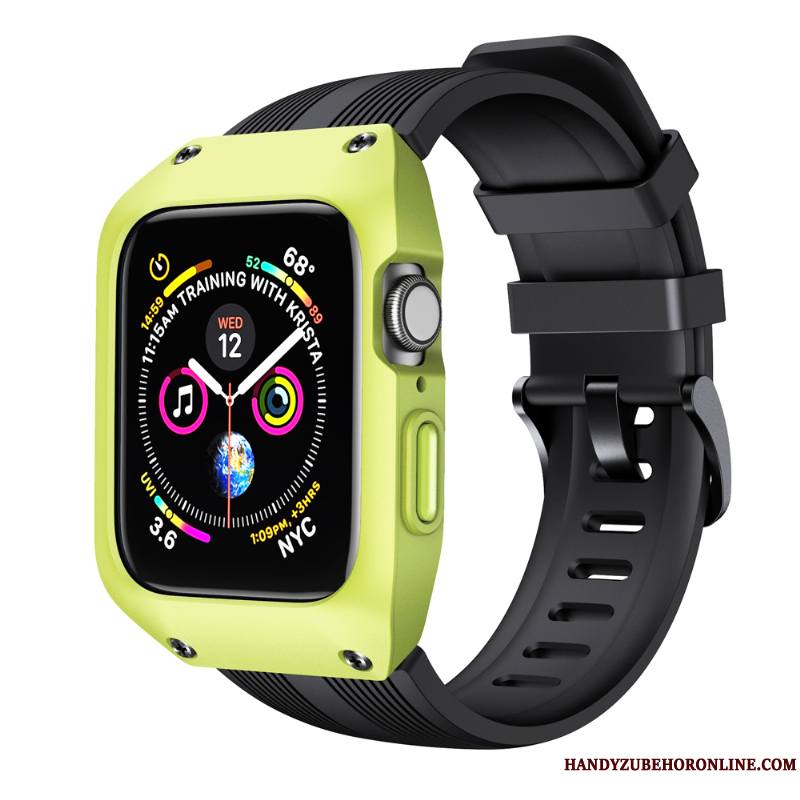 Apple Watch Series 4 Protection Coque Sport Étui Incassable Créatif Vert