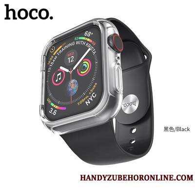 Apple Watch Series 4 Silicone Coque Noir Sport Protection Nouveau Cool