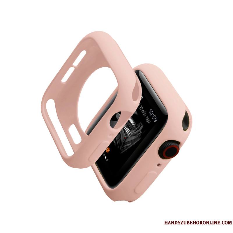 Apple Watch Series 4 Silicone Étui Vert Protection Coque Marque De Tendance Très Mince