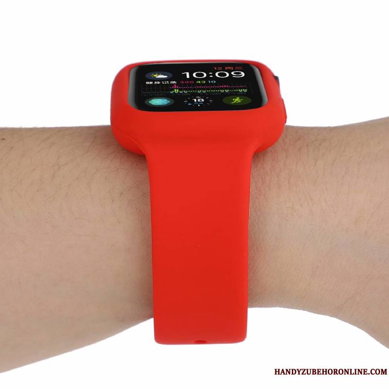 Apple Watch Series 5 Nouveau Tendance Mode Rouge Protection Sport Coque