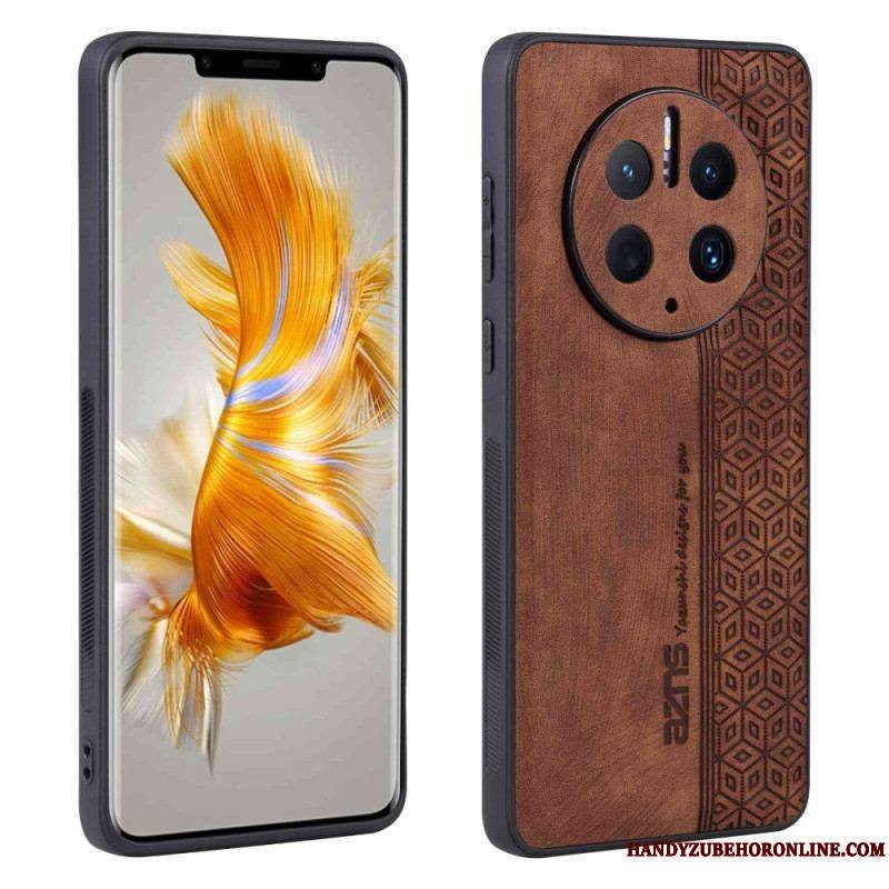 Coque Huawei Mate 50 Pro Effet Cuir AZNS