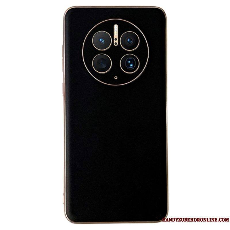 Coque Huawei Mate 50 Pro Véritable Cuir Color