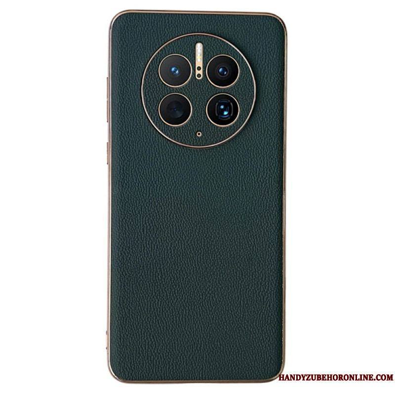 Coque Huawei Mate 50 Pro Véritable Cuir Color