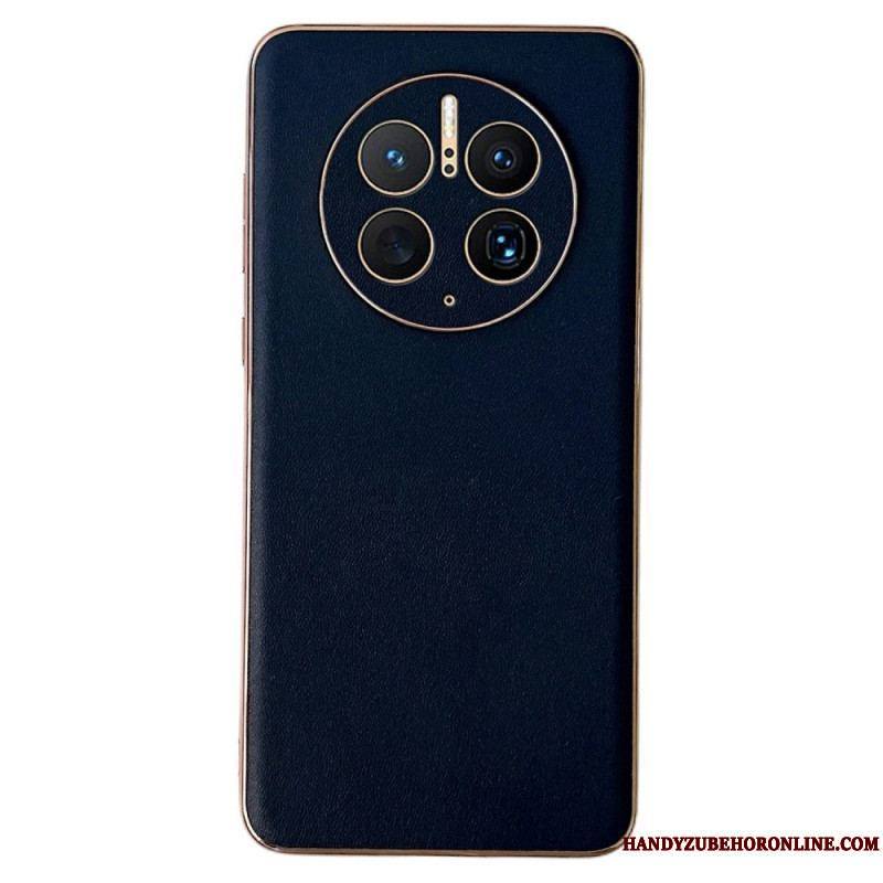 Coque Huawei Mate 50 Pro Véritable Cuir Color