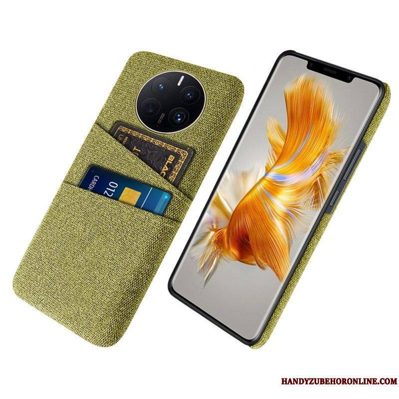 Coque Huawei Mate 50 ProTissu Porte-Cartes