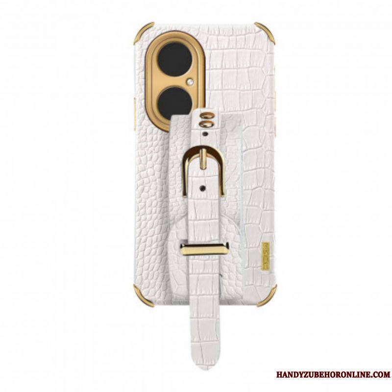 Coque Huawei P50 Pro Croco Bracelet