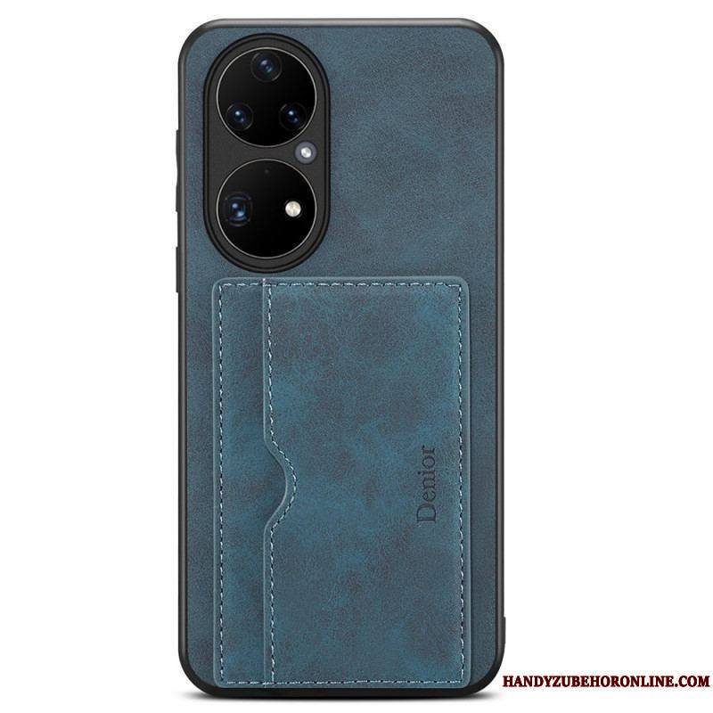 Coque Huawei P50 Pro Porte-Cartes Denior