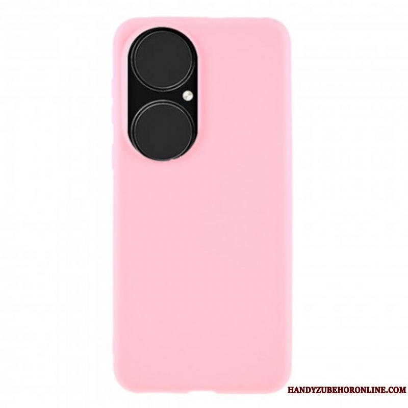 Coque Huawei P50 Silicone Rigide Mat