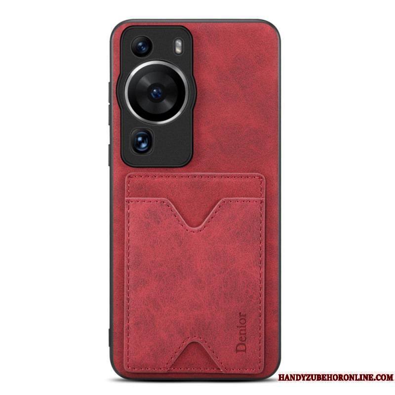 Coque Huawei P60 Pro Porte-Cartes Denior