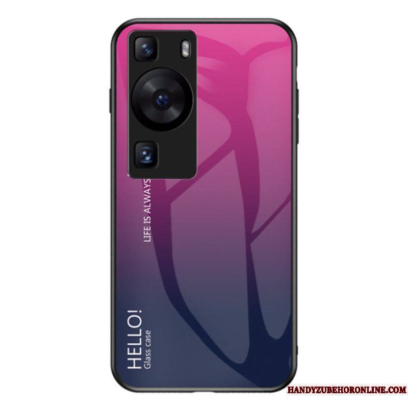 Coque Huawei P60 Pro Verre Trempé Hello