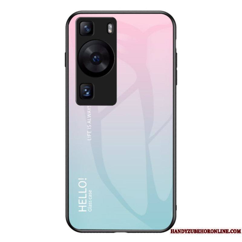 Coque Huawei P60 Pro Verre Trempé Hello