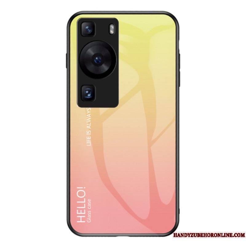 Coque Huawei P60 Pro Verre Trempé Hello