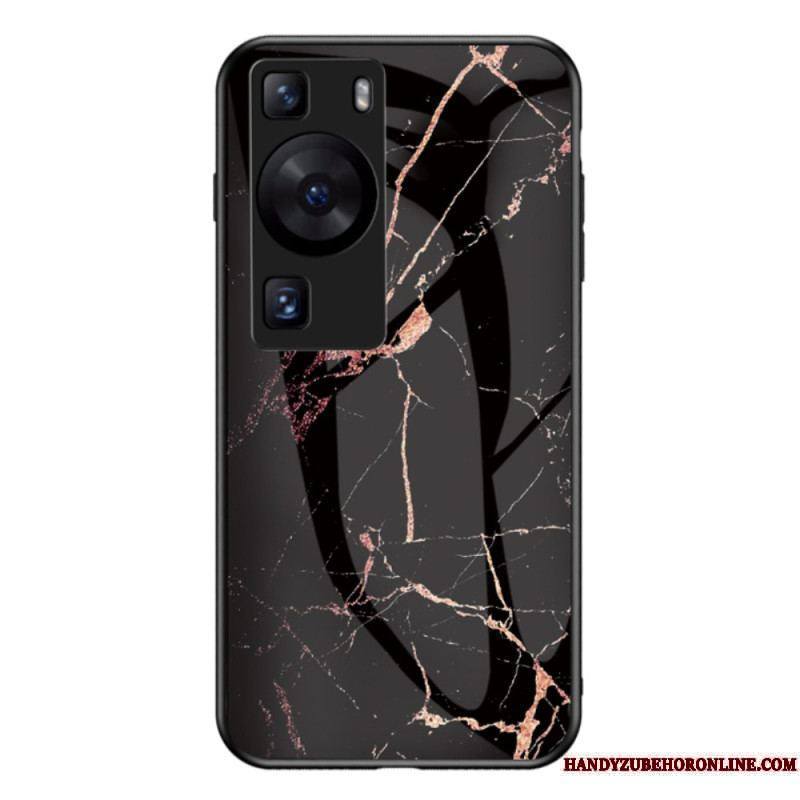 Coque Huawei P60 Pro Verre Trempé Marbre