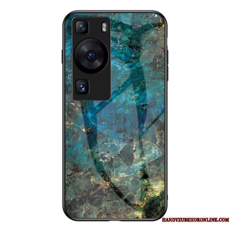 Coque Huawei P60 Pro Verre Trempé Marbre