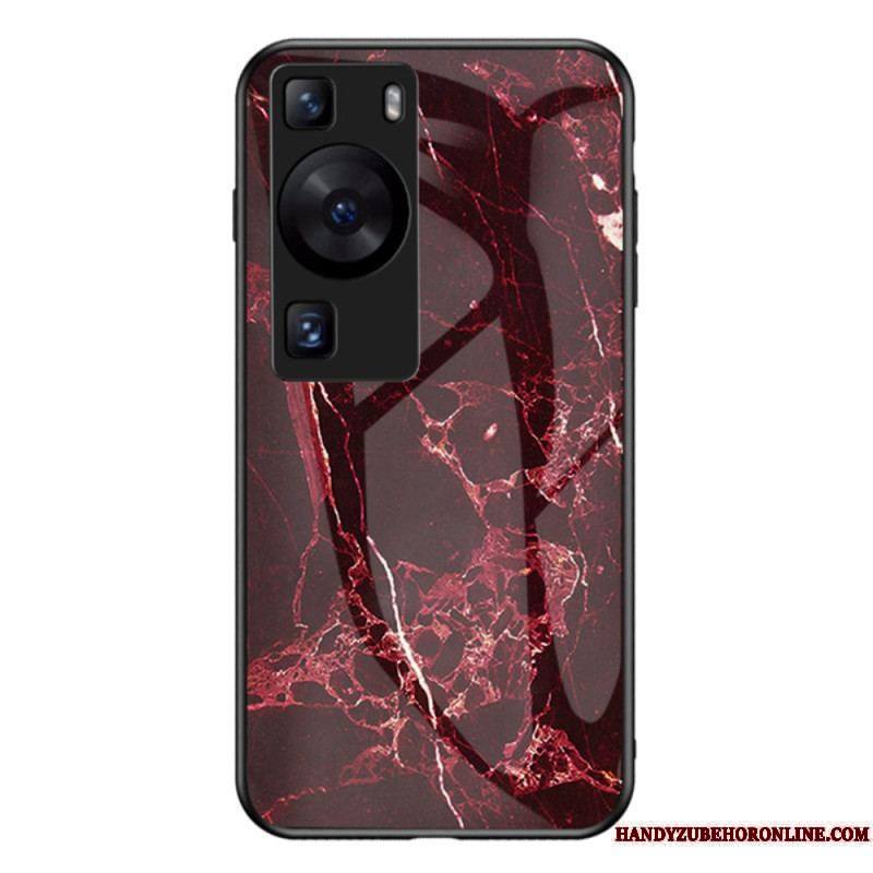 Coque Huawei P60 Pro Verre Trempé Marbre