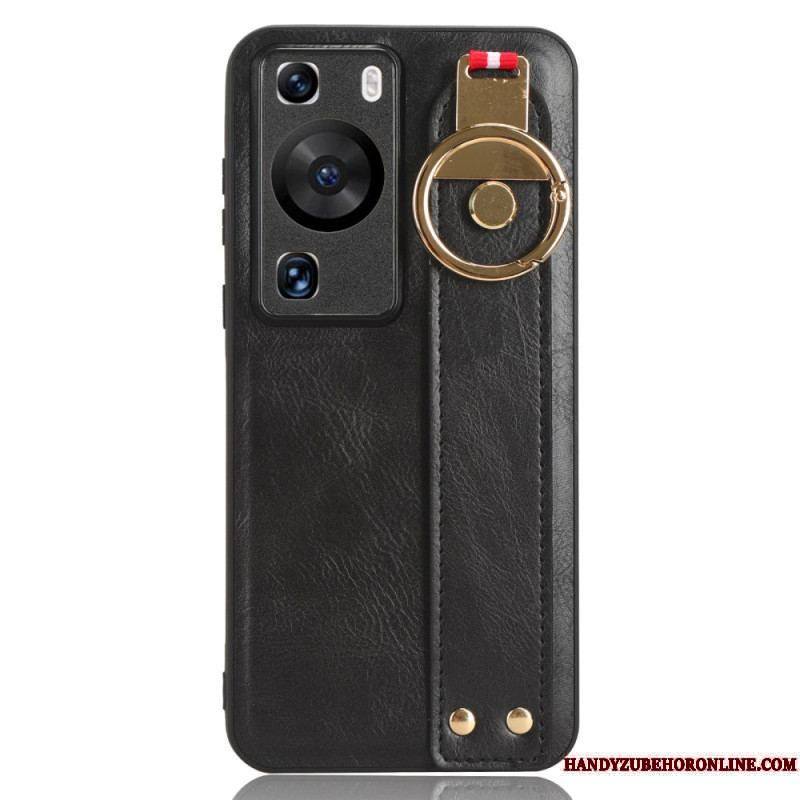 Coque Huawei P60 Pro avec Sangle et Anneau