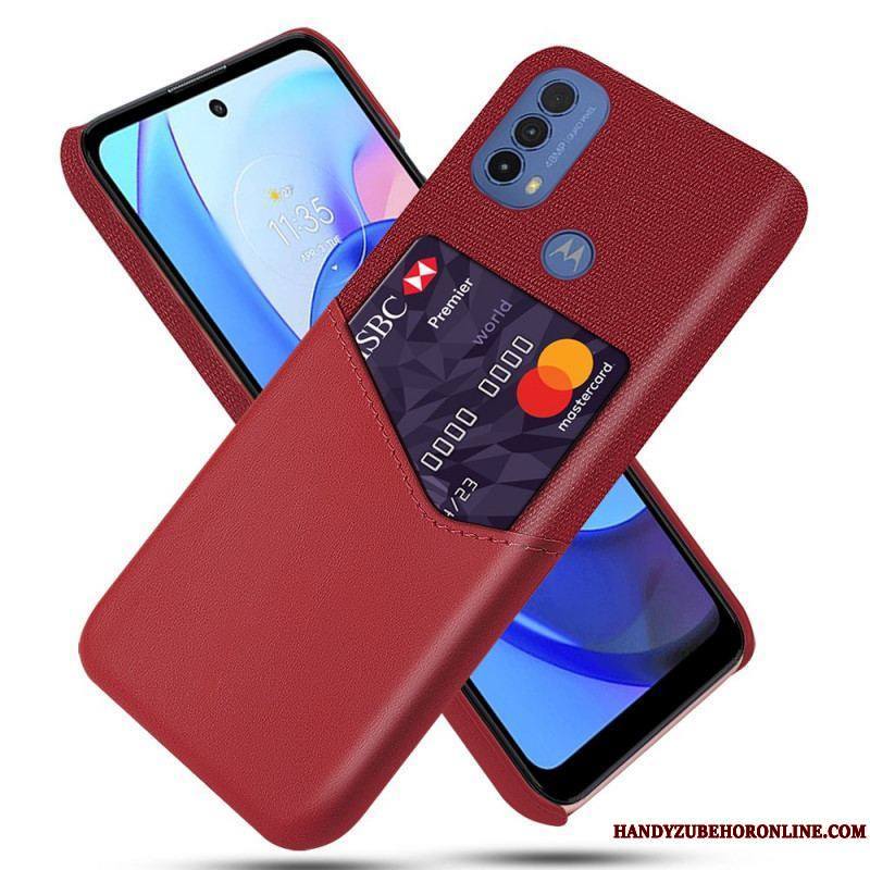 Coque Moto E40 / E30 /E20 Porte-Carte KSQ