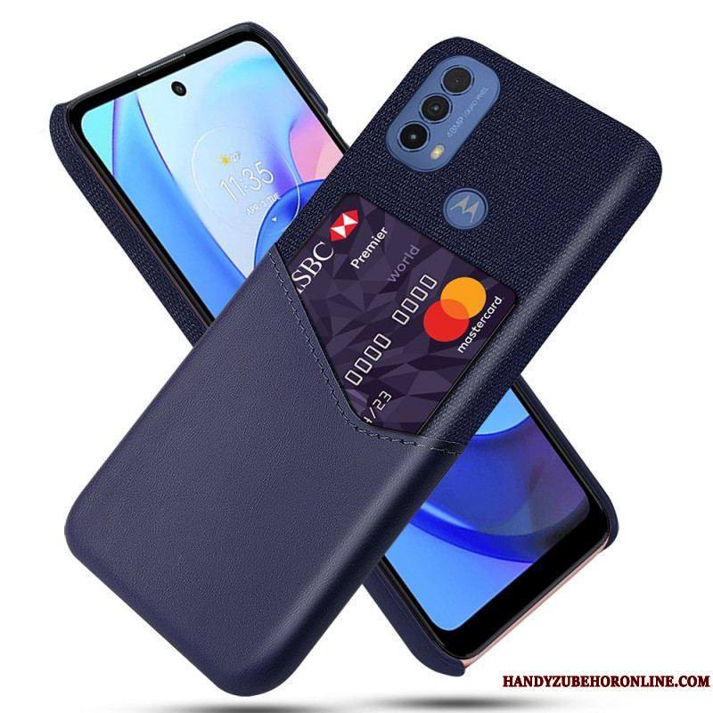 Coque Moto E40 / E30 /E20 Porte-Carte KSQ