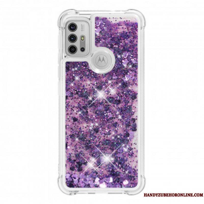 Coque Moto G30 / Moto G10 Désires Paillettes