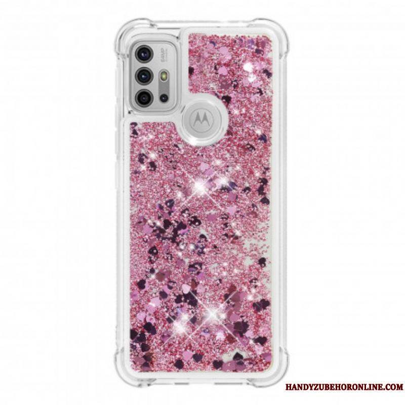 Coque Moto G30 / Moto G10 Désires Paillettes