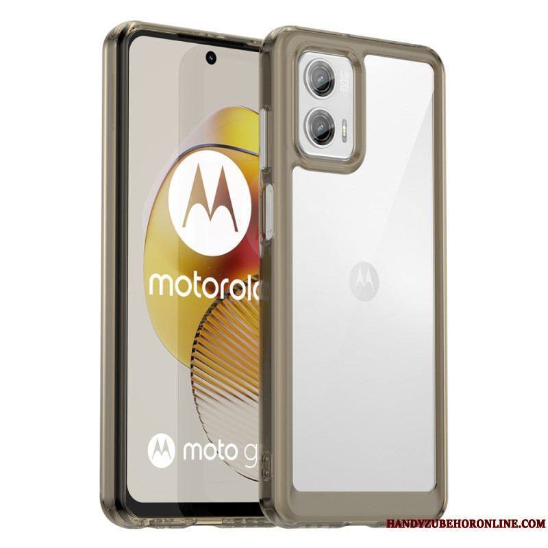 Coque Moto G73 5G Hybride Transparente