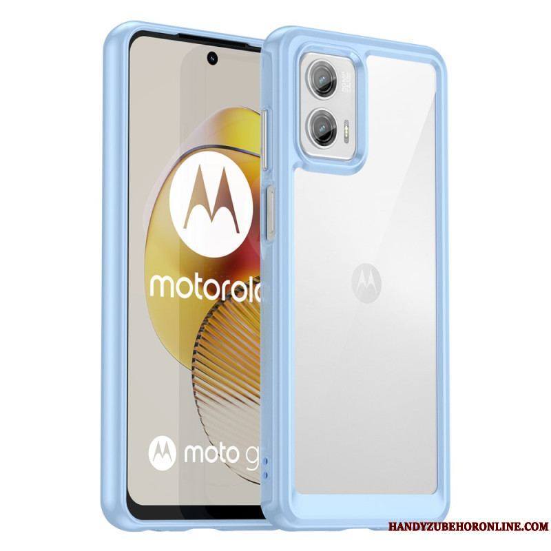 Coque Moto G73 5G Hybride Transparente